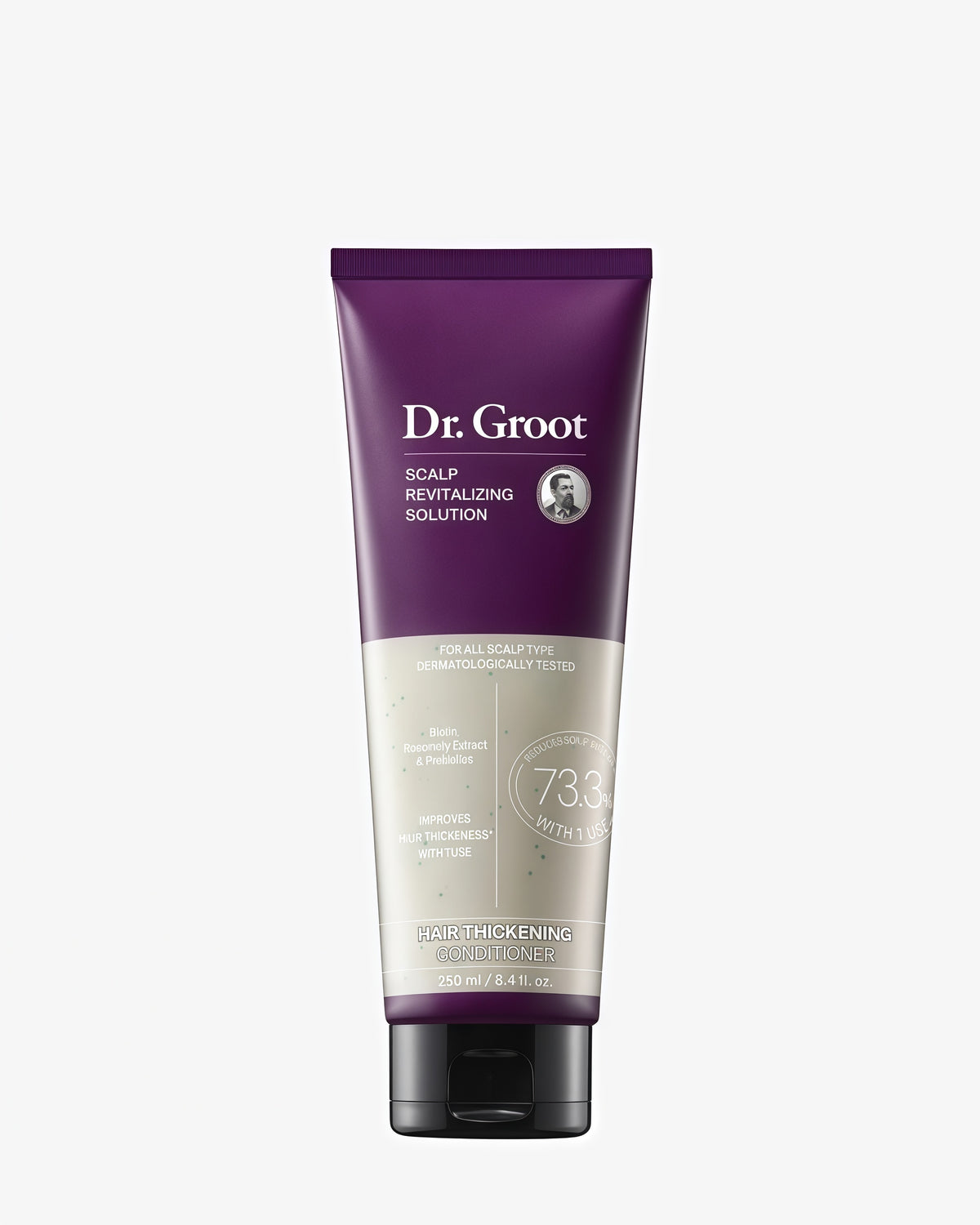 Dr. Groot Hair Thickening Conditioner For Hair loss, Thinning Hair, Korean Hair Care, Biotin Scalp Treatment, Clinically Tested, Thicker Hair, Reduces Oil