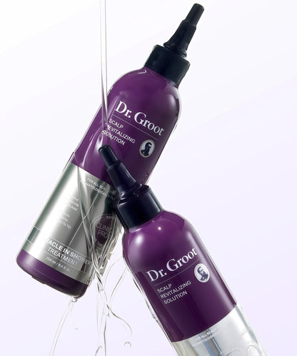 Dr. Groot Miracle in Shower Moisturizing Treatment for Hair Loss, Korean Hair Care Rinse, Rosemary Oil for Smooth, Healthier-Looking Hair in 5 Seconds, Scalp Revitalizing Solution