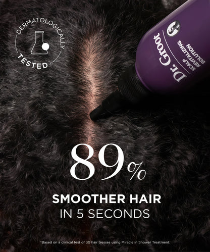 Dr. Groot Thicken & Smooth at Home and On The Go Bundle for Hair Loss, Korean Hair Care, With Biotin and Prebiotics, Clinically Proven to Improve Scalp Moisture